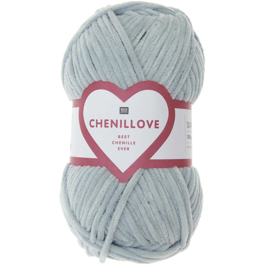 Rico Creative Chenillove hellblau