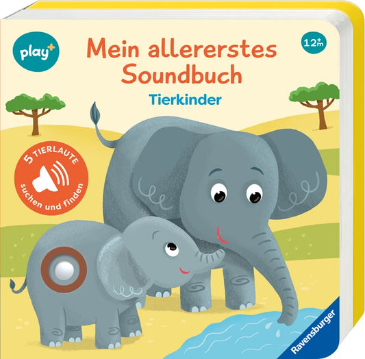 Play+ Mein allererstes Soundbuch Tierkinder - ab 12 Monate