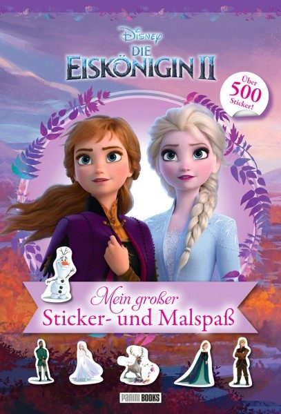Die Eiskönigin 2: Mein großer Sticker- und Malspaß