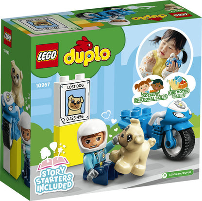 DUPLO® Polizeimotorrad (5 Teile)