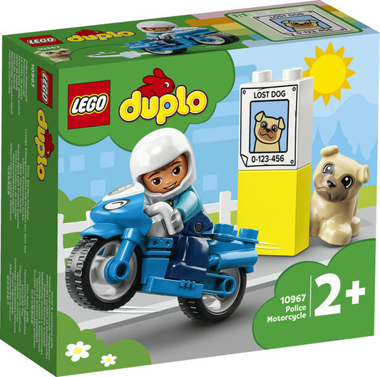 DUPLO® Polizeimotorrad (5 Teile)
