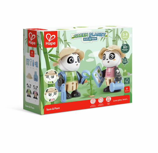 Hape - Sam & Pam Spielfiguren