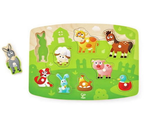 Hape - Bauernhofpuzzle