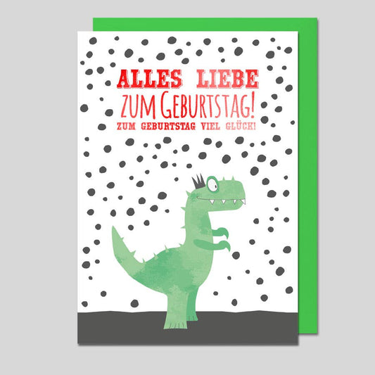 Glückwunschkarte zum Geburtstag für Kinder