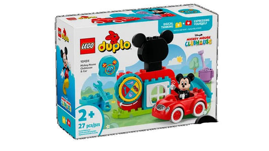 LEGO® DUPLO® Disney 10454 - Mickys Clubhaus und Auto (27 Teile)