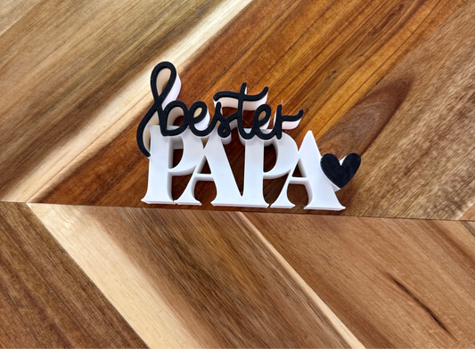 3D-Aufsteller Bester Papa