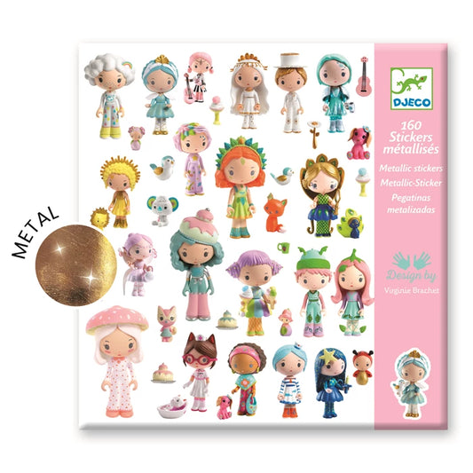 Sticker metallic Die kleine Welt der Tinyly