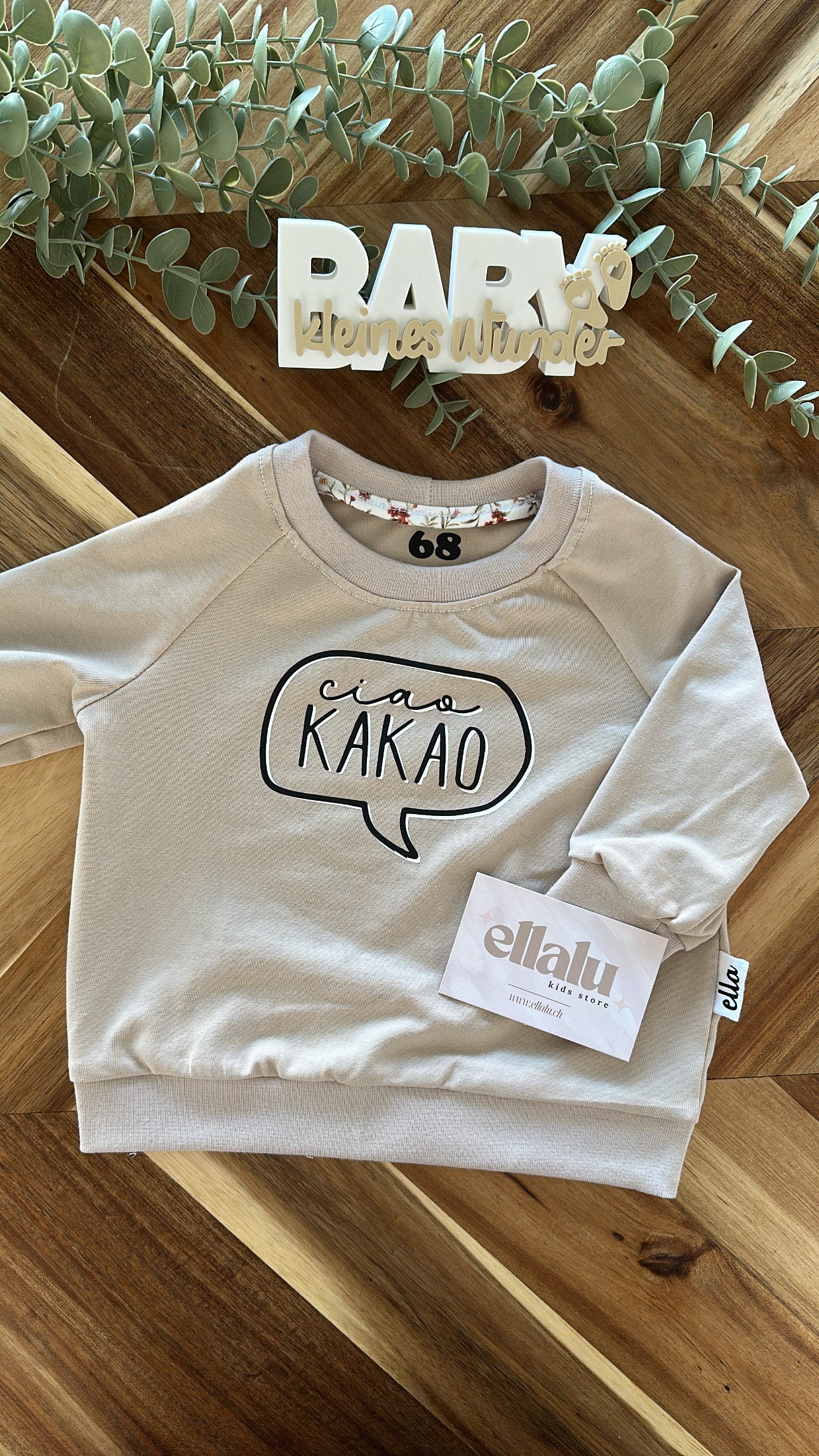 Mini Ella Pullover Ciao Kakao Gr. 68