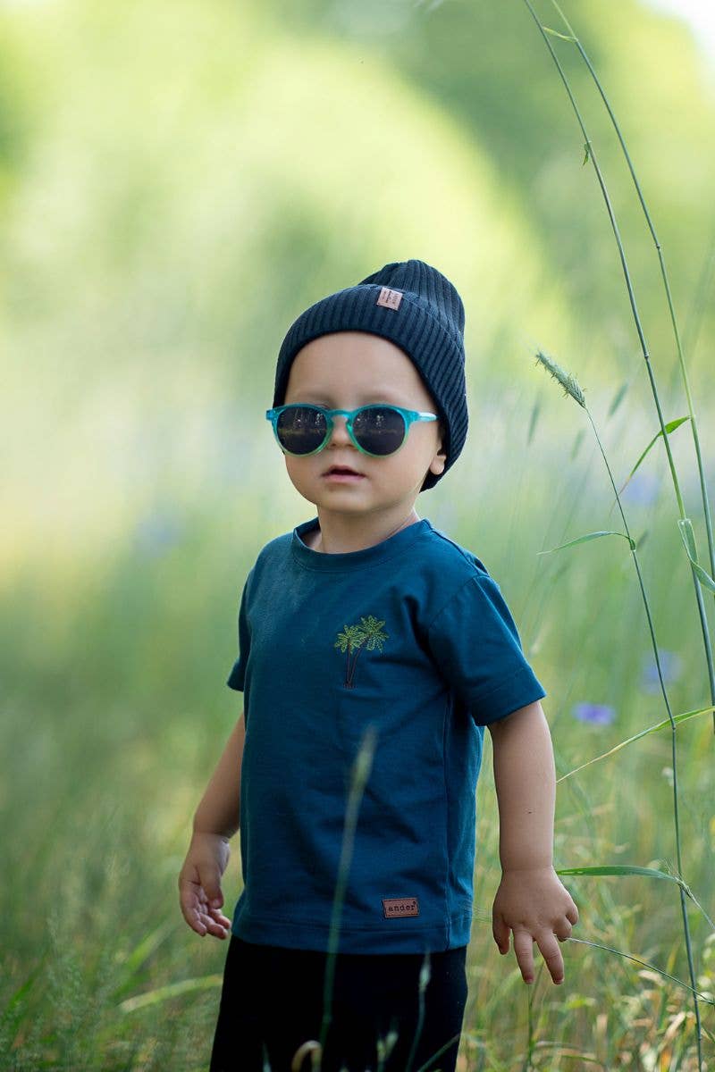 Mütze 100% Baumwolle Schwarz / 2-3 yo