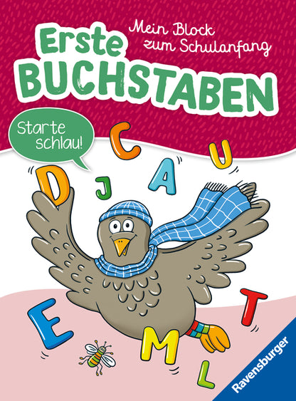 Mein Block zum Schulanfang: Erste Buchstaben - Lernbuch