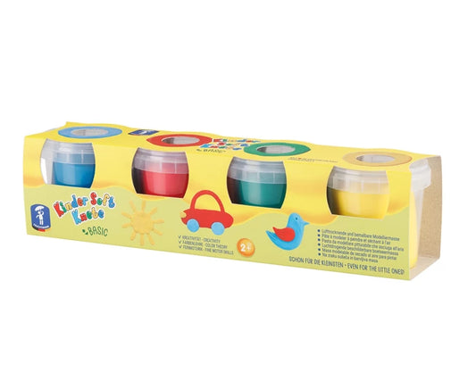 Kinder Soft Knete Basic 4x150g