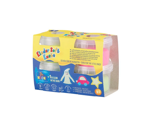 Kinder Soft Knete Hyper 4x80g