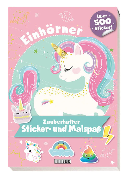 Einhörner: Zauberhafter - Sticker- und Malspaß