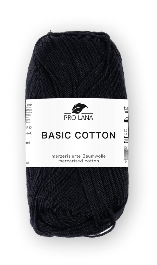 Pro Lana Basic Cotton schwarz 99