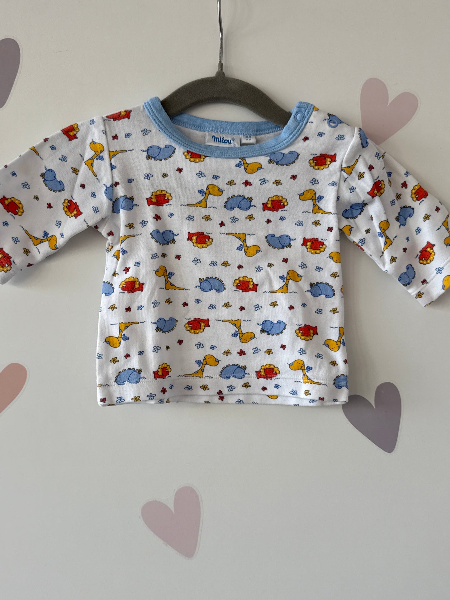 Longshirt Dinos Gr. 56