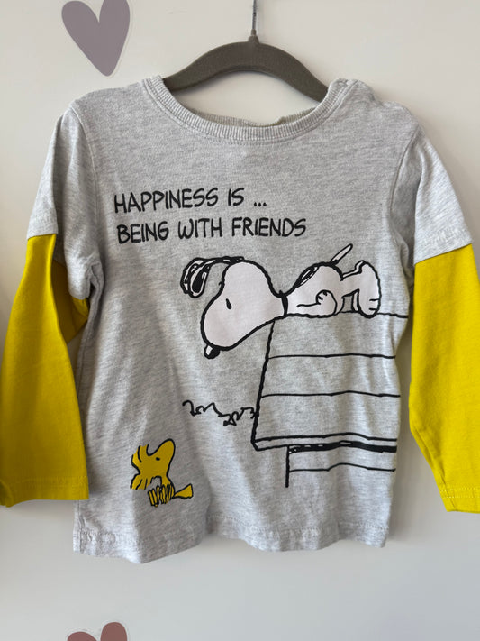 Longshirt Snoopy Gr. 92