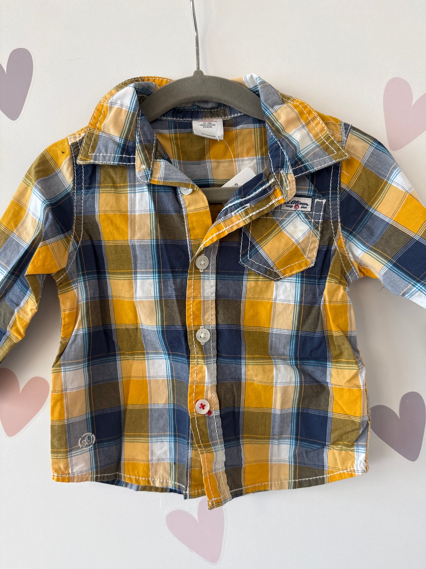 Hemd S'Oliver Gr. 68