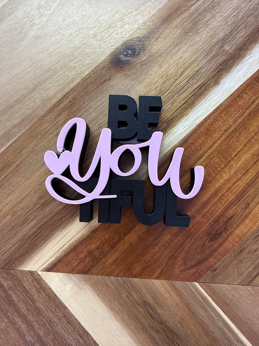 3D-Aufsteller beYOUtiful