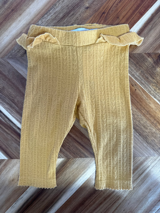 Leggings senfgelb Gr. 62