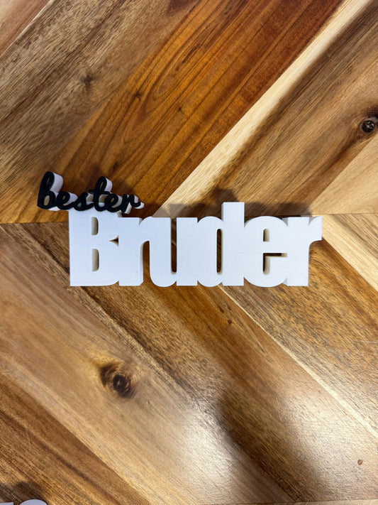 3D-Aufsteller bester Bruder