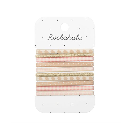 Rockahula Haargummis / Bunny Gingham Elastic Pony Pack