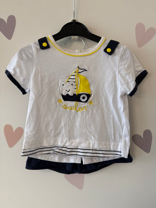 Pyjama Set kurz Gr. 68