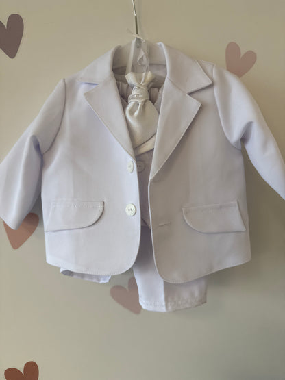 Anzug Set weiss Gr. 62/68