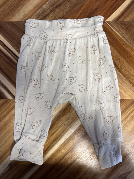 Hose beige Elefanten Gr. 62