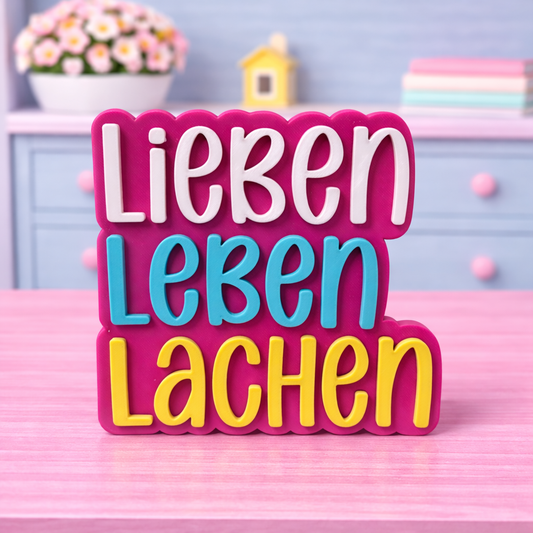 3D Liebe Leben Lachen