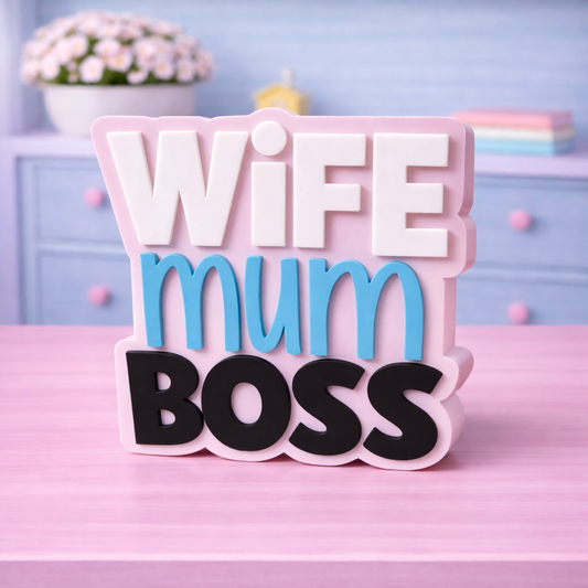 3D Wife Mum Boss