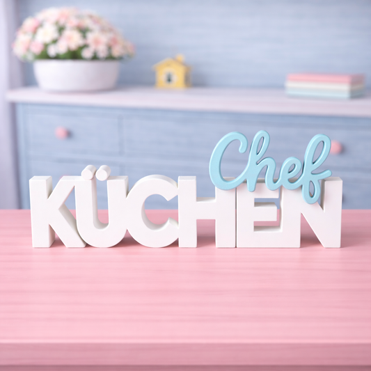 3D-Aufsteller Küchenchef/in