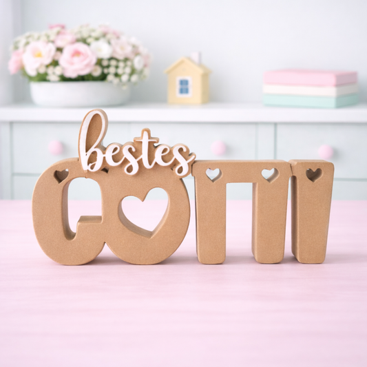 3D-Aufsteller bestes Gotti