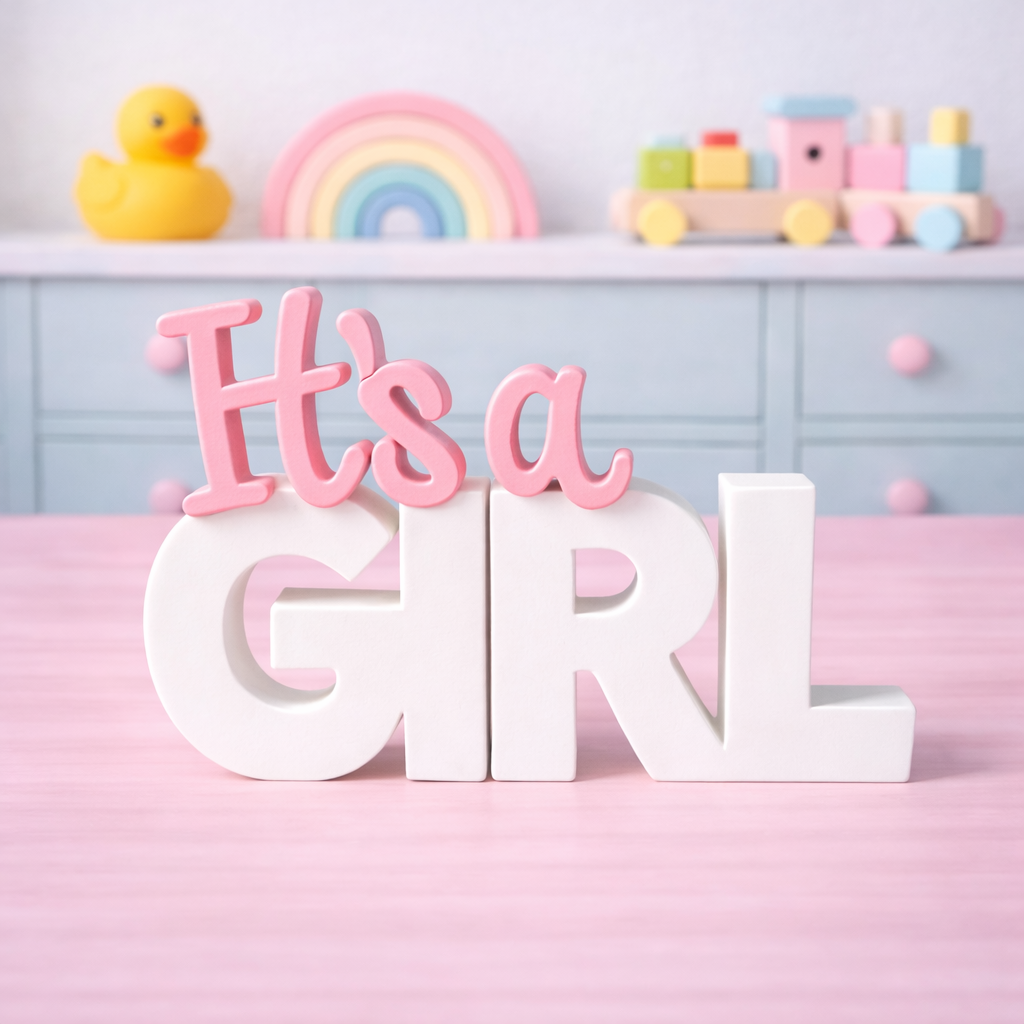 3D-Aufsteller it`s a Girl
