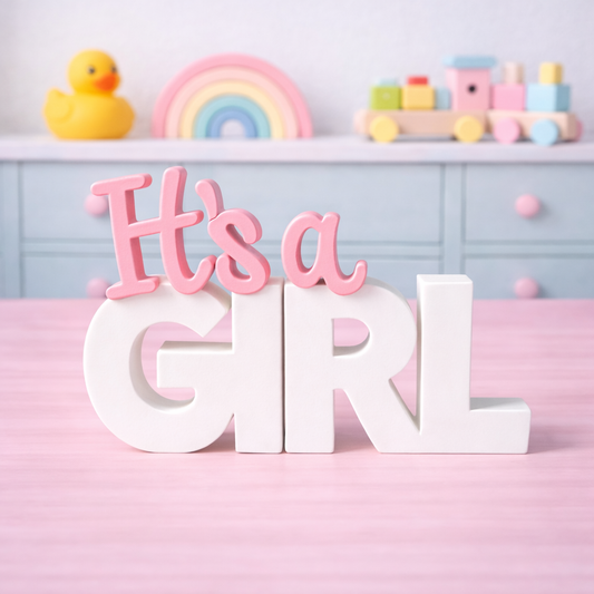 3D-Aufsteller it`s a Girl