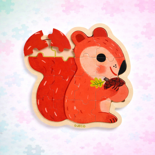 Puzzle Eichhörnchen 16 Teile