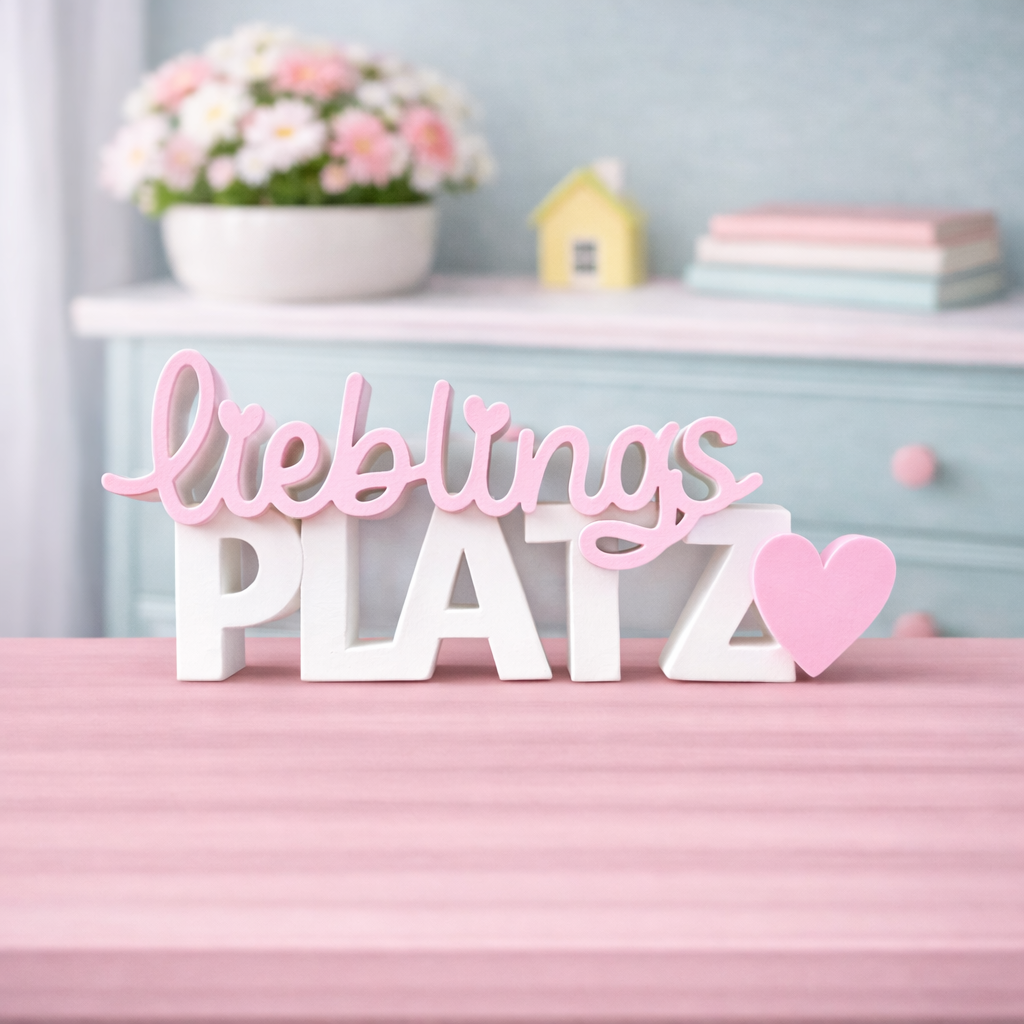 3D-Aufsteller Lieblingsplatz