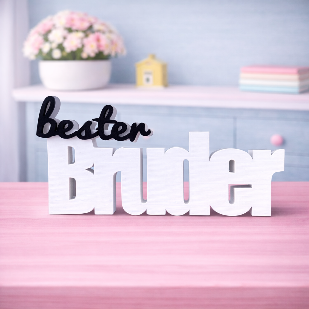 3D-Aufsteller bester Bruder