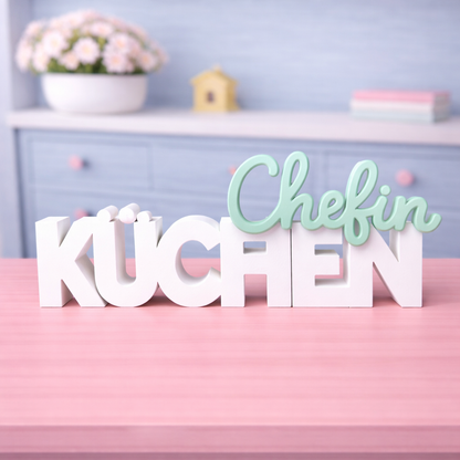 3D-Aufsteller Küchenchef/in