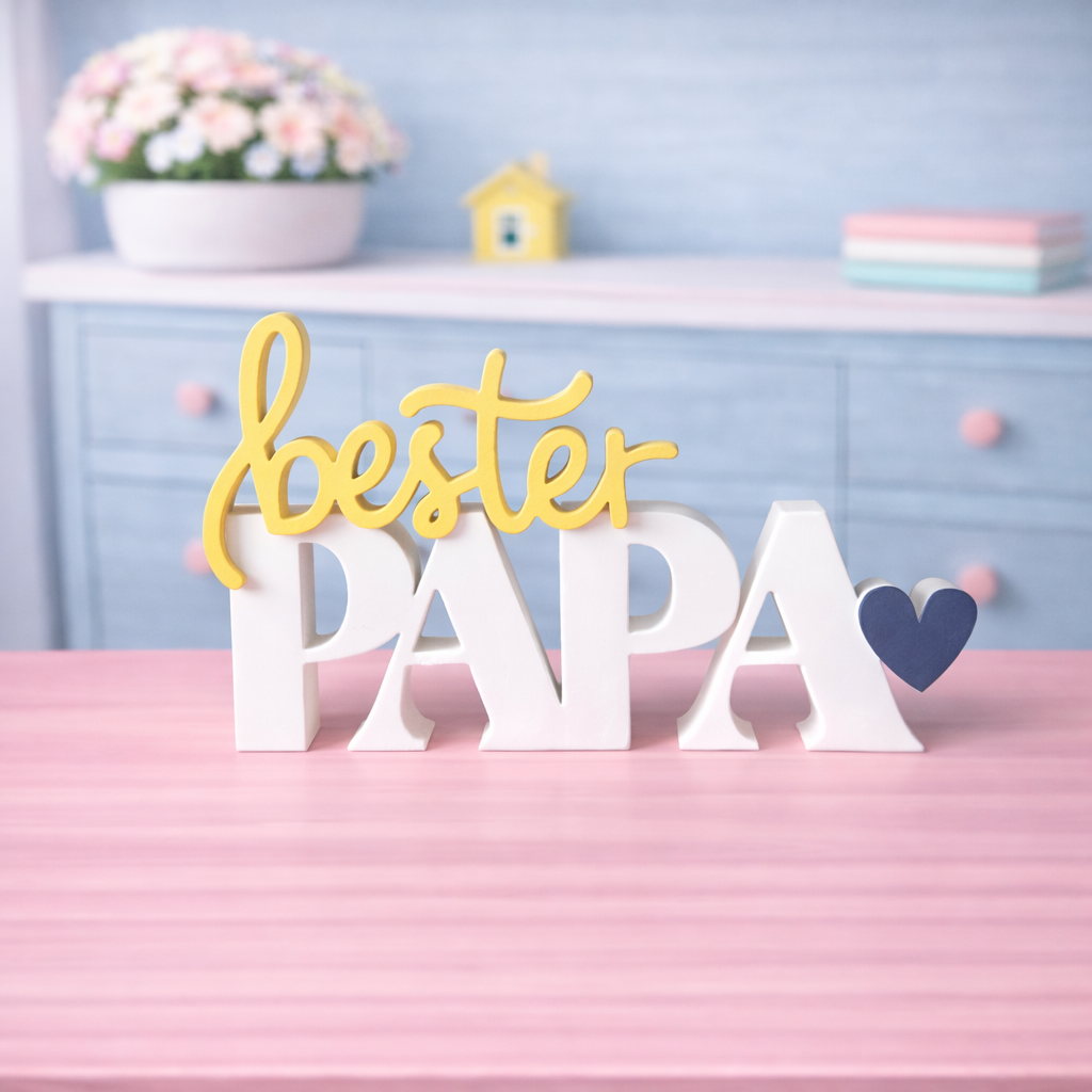 3D-Aufsteller Bester Papa