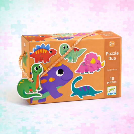 Puzzle Duo Dinosaurier