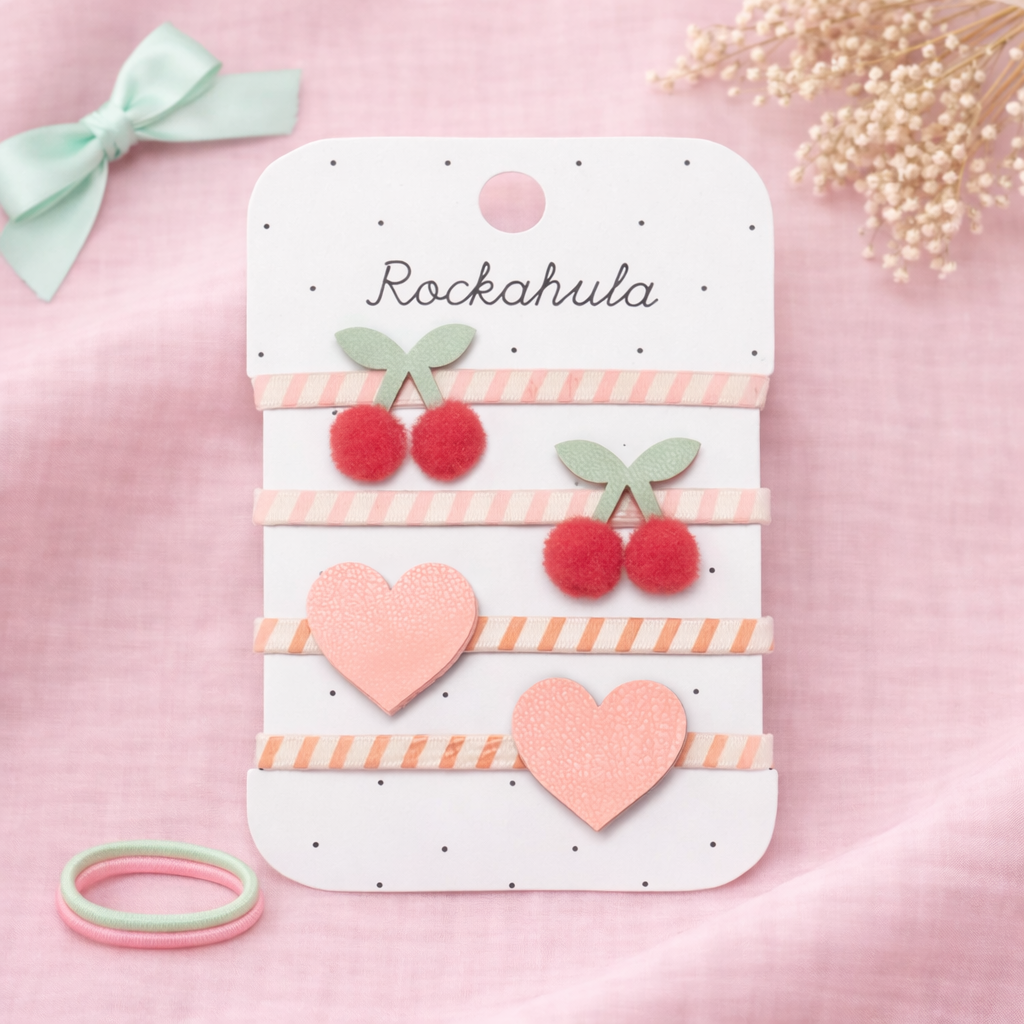 Rockahula Haargummis / Stripy Cherry Ponies