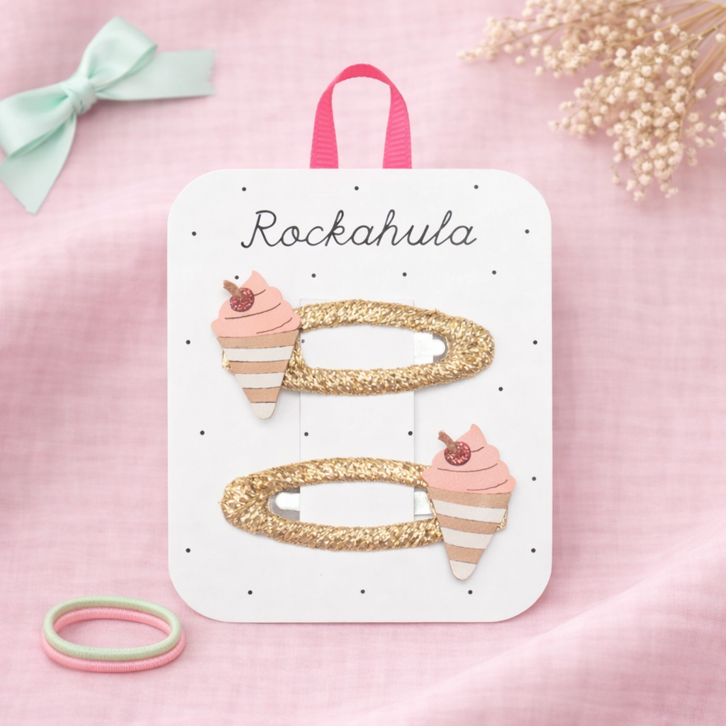 Rockahula Haarspangen / Very Cherry Ice Cream Clips