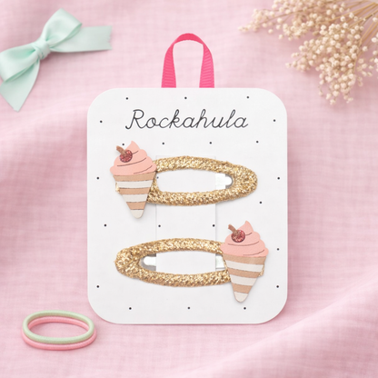 Rockahula Haarspangen / Very Cherry Ice Cream Clips