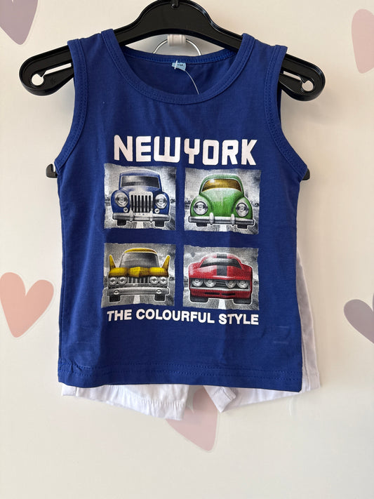 Set Autos kurz Gr. 68