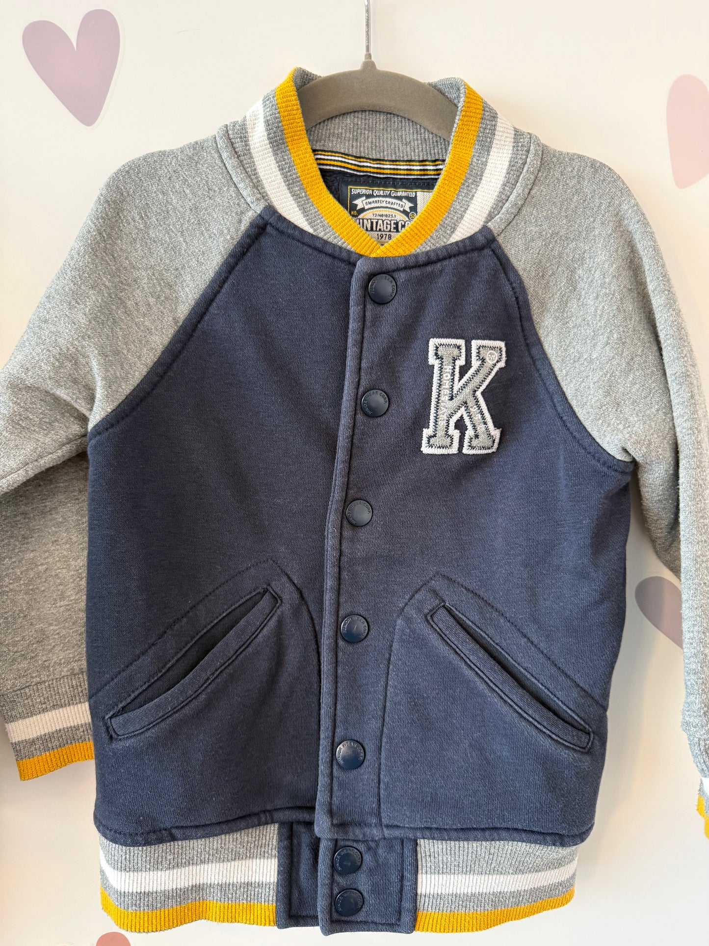 College Jacke Gr. 104