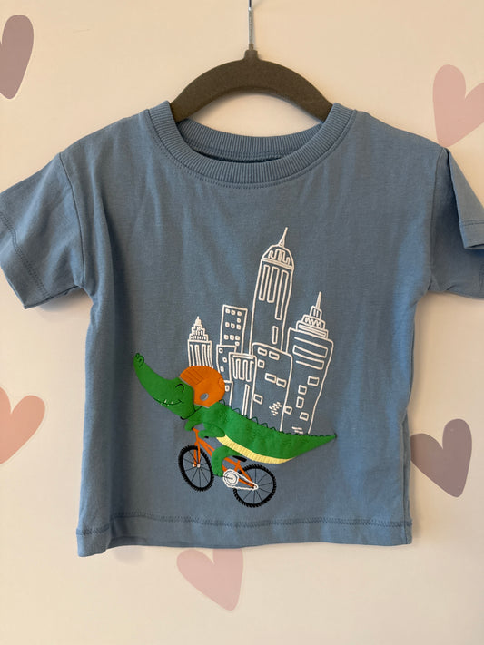 T-Shirt Krokodil Gr. 62/68