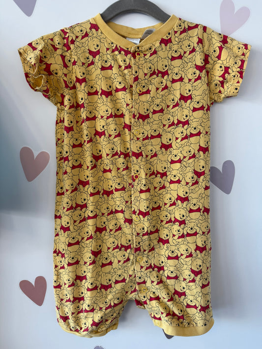 Strampler kurz Winnie Pooh Gr. 92