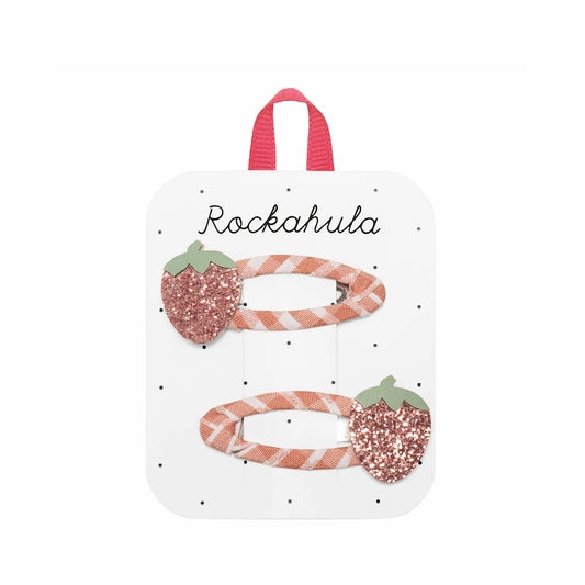 Rockahula Haarspangen /  Sweet Strawberry Clips