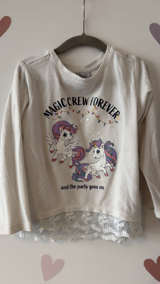 Longshirt Unicorn Gr. 98