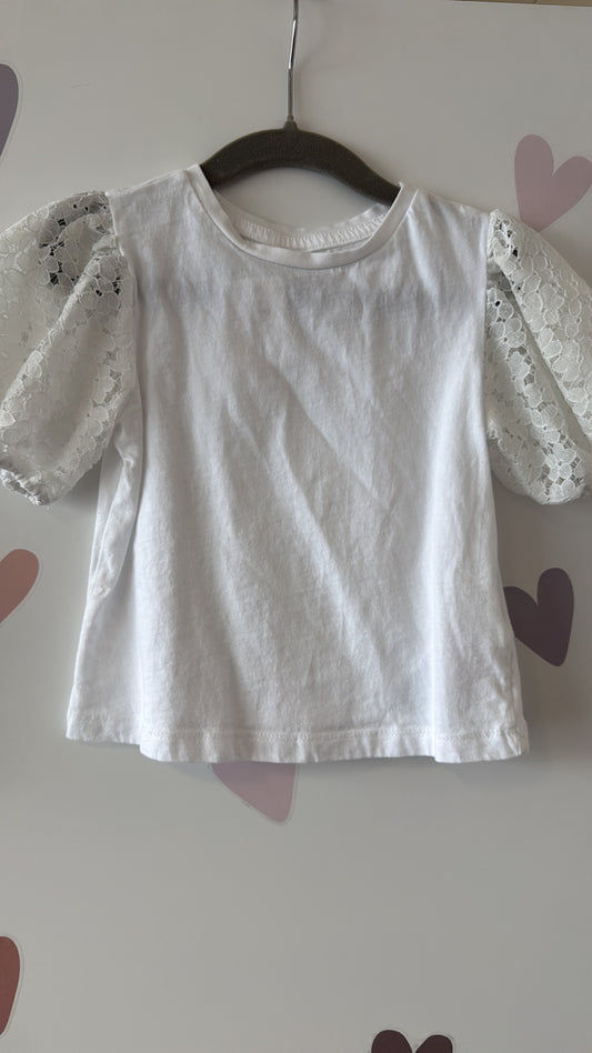 T-Shirt weiss Gr. 98